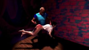 Melody'_s 1st Spanking