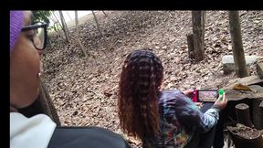 Mario Game in the Park Ended in Sex