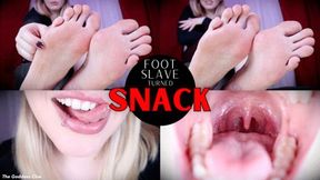 Foot Slave Turned Snack - HD - The Goddess Clue, Tiny Slave, Giantess and Vore