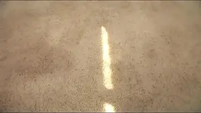 Big black manhood fills up sexy American babe