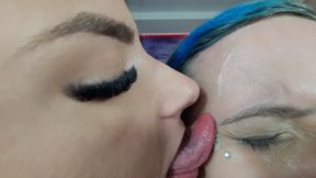 LICKING MY FRIEND'S WHORE FACE - BY GABRIELA BLOND AND PENELOPE PINK - PART 2