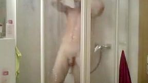 Basti is taking a shower