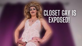 Closet Gay Boy is Exposed