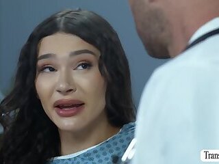 Damn! doctor dont pull out that dick inside my ass