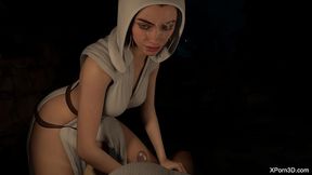 3d hentai princess leia organa star wars handjob joi