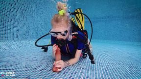 Deep Throat Dive Scuba Suck Training