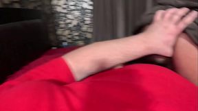 Deep-throat,riding a fat cock and cum play with a down-jacket 266