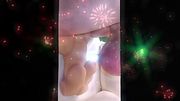 Bouncing the Biggest Real Ballsack in the World - Mega Size Stretched Scrotum - Real Life Futanari Ball Nuts