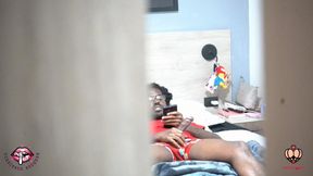 Stepson’s Big Black Cock Creampies Horny Stepmom