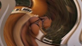 Hot wife gives the best blowjob to her husband's boss during a meeting.