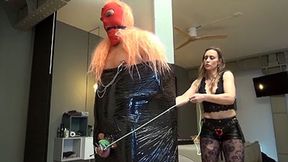 Helpless slut at Mistress Tirza's mercy - 3 - WMV