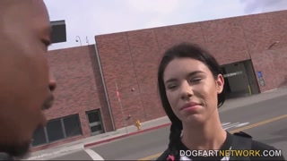 Brooklyn Rose Fucks A Black Guy In Front Of Her Step Daddy