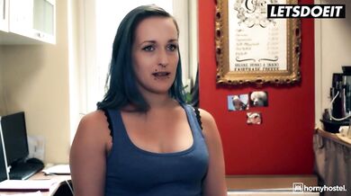 Missy Luv gives the perfect mouth full to her horny fans