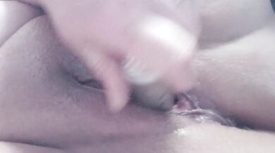 Daddy's whore fucking her pussy and begging for Daddy