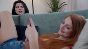 Katy Rose's Lesbian Rivalry in Fiery Intimate Heat