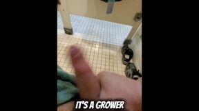 Having a fast and hopefully tranquil Masterbating Sesh after Gym Bathroom