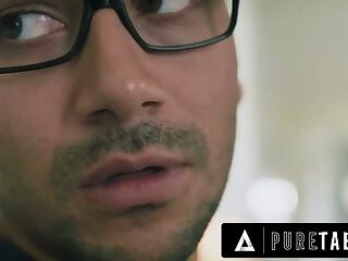 PURE TABOO Exchange Student Lilly Bell CAUGHT Femdom Stepmommy Penny Barber Fucking Her Stepson!