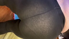 Granny panties and leggings Shake that ass