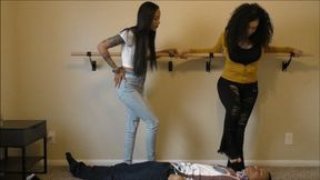 Stacy and Jess: Biracial Beatdown (Front POV) - Full HD