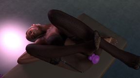 black elf ass fucked hard by a voodoo dick