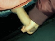 Middle eastern twink fat cock car park jerk off