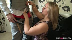 Smoking milf Ricky Stone seduces the best friend of her son
