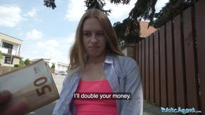 Public Sex Nikki Riddle taken to a garden shed and has her wet pussy pounded by a huge cock