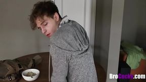 Twink Gets Fucked By Step Bro On The First Day Of Sem
