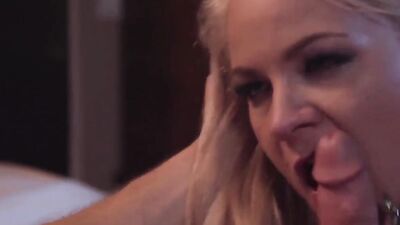 Young mommy and her teen stepson are having passionate sex before going to bed