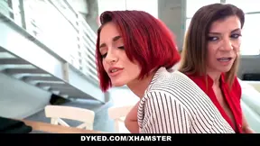 Milf tutor Sara Jay teaches tiny teen with big boobs