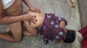 Indian aunty fucking dog style