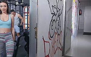 Sneaky lesbian workout, Alya Stark, Azure Angel