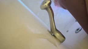 Pumice & Polish: Scrubbing Bare Feet in Tight Yoga Pants