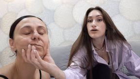 SARAH - You're just another whore at my feet! (HD)