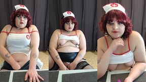 serie cosplay n°4 : une petite infirmiere sexologue te guide pour bander, te ...