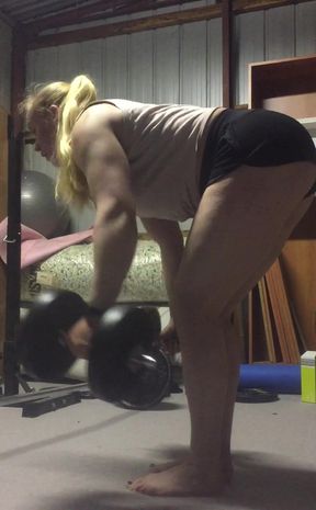 Workout Babe and Her Tough Muscle Ass - Part 17