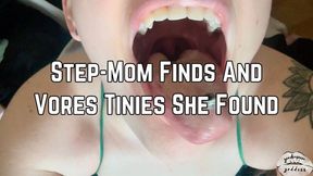 Step-Mom Phoenix Bates Finds And Vores Tiny Humans 4k HD - Tiny Man POV - Oral Vore - Hairy Armpits - Boob Crush - Tiny Figurines Scale 1:700 -