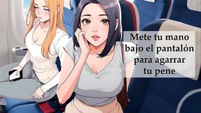 Se me sali&oacute_ la leche con las voces espa&ntilde_olas de este v&iacute_deo. Fantas&iacute_a en el avi&oacute_n JOI.