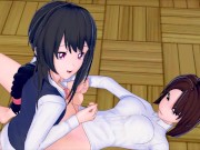 FUTA You're Under Arrest Miyuki Kobayakawa X Natsumi Tsujimoto 3D HENTAI