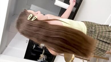 Little stepsis makes me clean cum best hard fuck natural tits shocker
