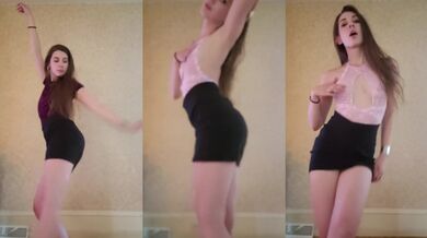 Dance & Strip from skirt to Good For You by Selena Gomez