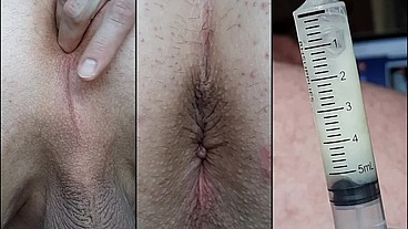 My Ass Up Orgasm Contractions With Self Insemination CLOSEUP
