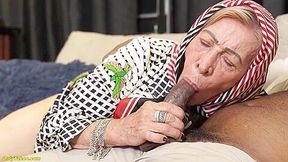 Nandy 77 Years Old Anal Grandma