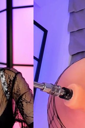 Blonde Dual Cam View by Her Fuck Machine