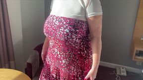 Aunty Sandra Stripping for You All