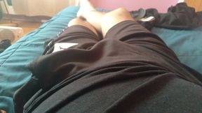 Handsome man shows off his beautiful penis