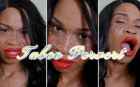 Taboo Pervert- Ebony Femdom Goddess Rosie Reed Humiliates Nasty Pervert BBC Stepmom Humiliation