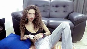 Elegant girl smoking 120's Video 0024 Model Fernanda (Resoluction 1920X1080 Mp4)