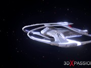 Hot alien dickgirl fucks hard a black woman in restraints on the exoplanet. Fucking machine