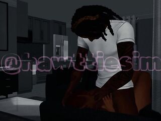 Moriah nearly gets caught banging his step-sister Mae after being grounded